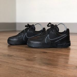 Air Force 1 React GS 'Black'